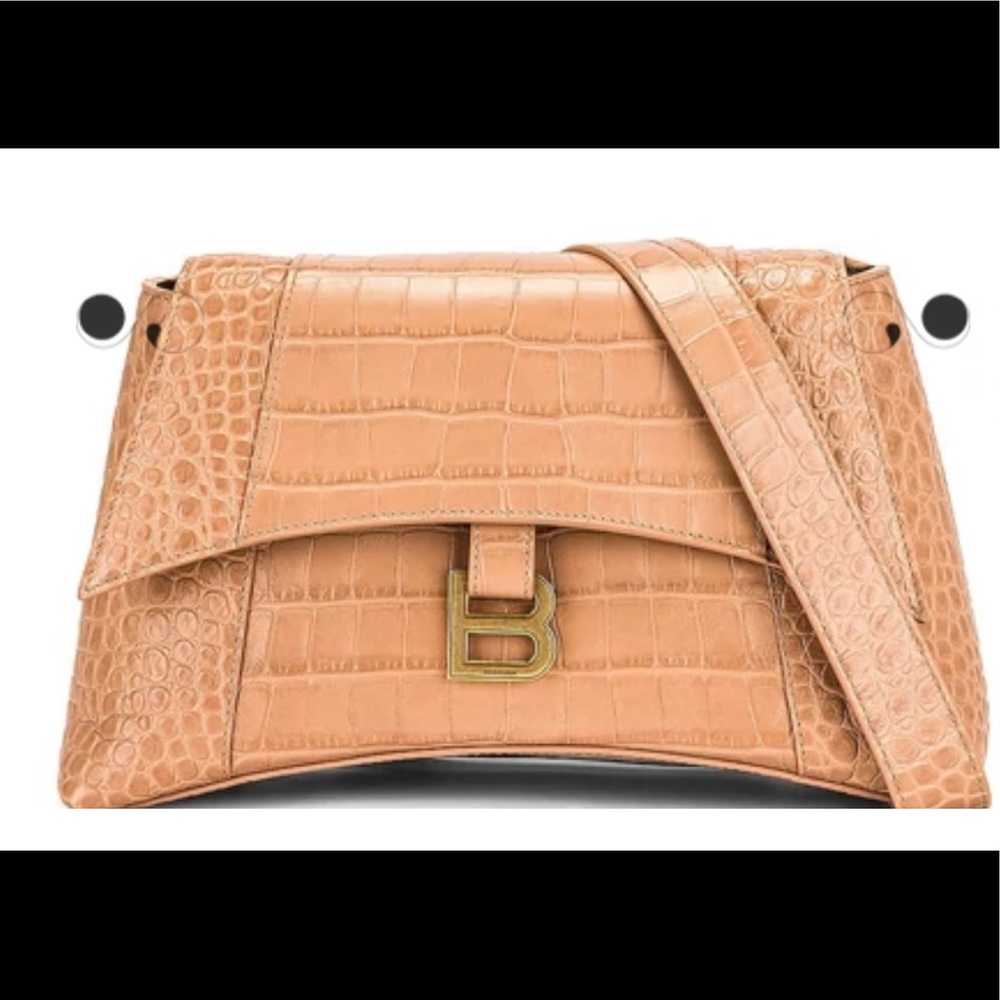Balenciaga Small Soft Hourglass Shoulder Bag